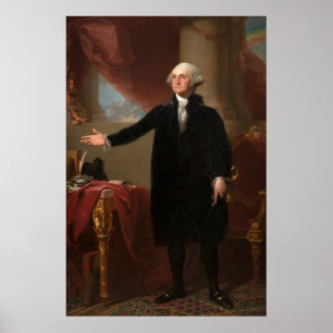 GEORGE WASHINGTON von Gilbert Stuart (Lansdowne) Poster