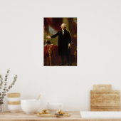 George Washington von Gilbert Stuart Poster (Küche)