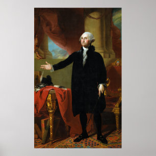 George Washington von Gilbert Stuart Poster