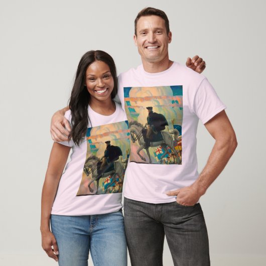 George Washington von Newell Convers Wyeth T-Shirt (Unisex)