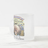 George Washington-Wahl Stein Mattglastasse (Vorderseite Links)
