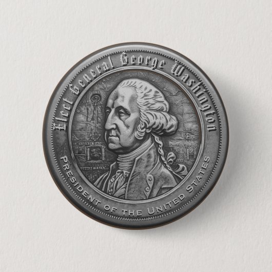 George-Washington-Wahlkampfbutton Button (Vorderseite)