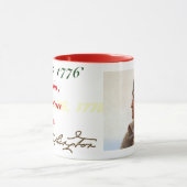 George Washington-Weihnachten Tasse (Zentrum)