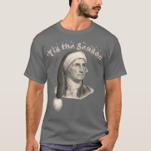 George Washington Weihnachts-Weihnachtsmannmütze D T-Shirt