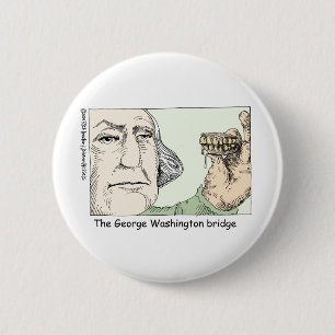 George Washington Zähne Lustige Geschenke & Sammle Button