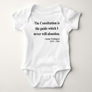 George Washington-Zitat 4a Baby Strampler