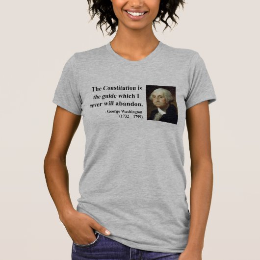 George Washington-Zitat 4b T-Shirt (Vorderseite)