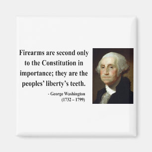 George Washington-Zitat 6b Magnet