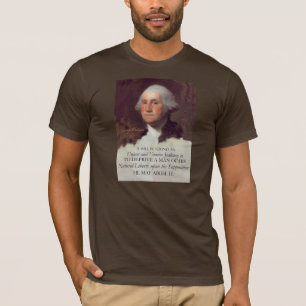 George Washington-Zitat auf natürlicher Freiheit T-Shirt