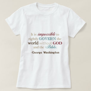 George Washington-Zitat T-Shirt