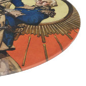 George Washington zu Pferd Schneidebrett (Ecke)