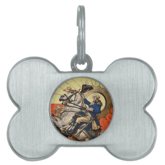 George Washington zu Pferd Tiermarke (Vorderseite)