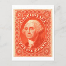 George Washington Zwölf Cent US Postage