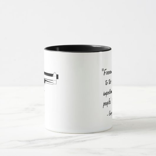 George- Washingtonfeuerwaffen-Zitat-Tasse Tasse (Zentrum)