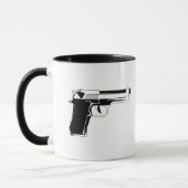 George- Washingtonfeuerwaffen-Zitat-Tasse Tasse (Links)