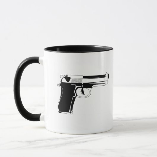 George- Washingtonfeuerwaffen-Zitat-Tasse Tasse (Links)