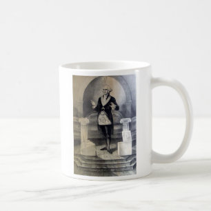 George- Washingtonfreimaurer-Tasse Kaffeetasse