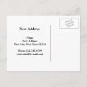 George- WashingtonPop-Kunst-Porträt Ankündigungspostkarte (Rückseite)