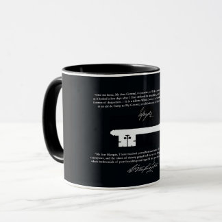 George Washingtons Freiheits-Schlüssel-Schale Tasse