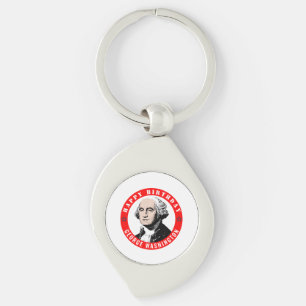 George Washingtons Geburtstag Schlüsselanhänger