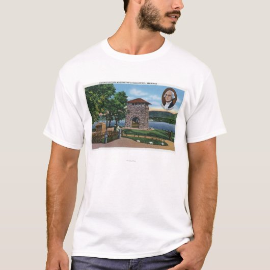 George Washingtons Hauptquartier, Turm der T-Shirt (Vorderseite)