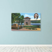 George Washington's HQ, Tower of Victory Scene Leinwanddruck (Insitu (Holzboden))