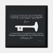 George Washingtons "Liberty Key Magnet" Magnet (Vorne)