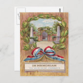 George Washington's Tomb Mount Vernon, VA Postkarte (Vorne/Hinten)