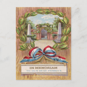 George Washington's Tomb Mount Vernon, VA Postkarte