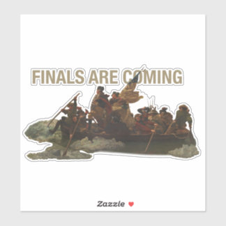 George Washingtons Überquerung des Delaware Aufkleber