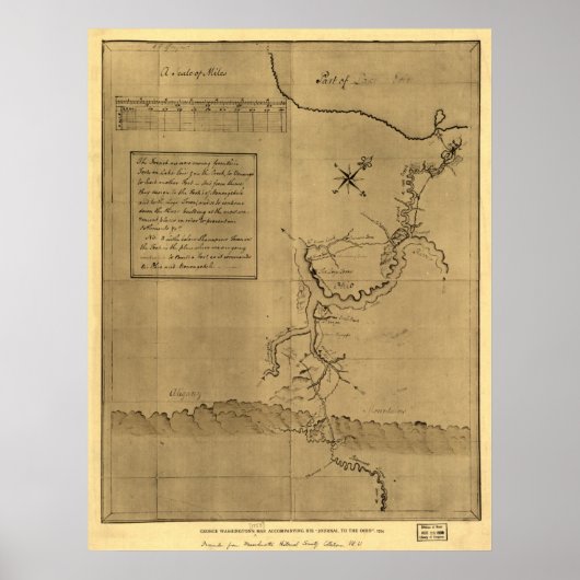 George Washingtons Übersicht Poster (Vorne)