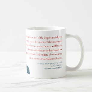 George- WashingtonTasse #10 "Höflichkeit " Kaffeetasse