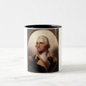George- WashingtonTasse Zweifarbige Tasse (Mittel)