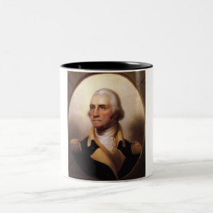 George- WashingtonTasse Zweifarbige Tasse