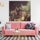 George Whitefield predigt Leinwanddruck (Insitu (Wohnzimmer))