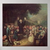 George Whitefield predigt Poster (Vorne)