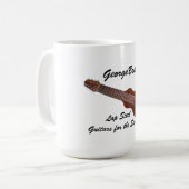 GeorgeBoards Lap Steel Gitarre Tasse (Vorderseite Links)