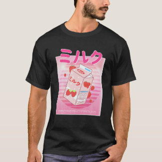 Georgenotfound Merch Japanischer Erdbeermilch Shak T-Shirt