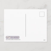 Georgeousaurus Blond Dinosaur Feiertagspostkarte (Rückseite)