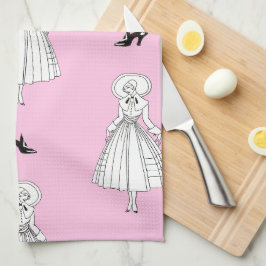 Georges Barbier 1920er Fashion Illustration Geschirrtuch