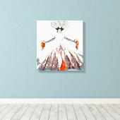 Georges Barbier Art Deco Fashion Leinwanddruck (Insitu (Holzboden))