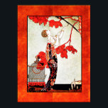 Georges Barbier Art Deco in Orange Poster<br><div class="desc">Wenn Sie sich für den Download entscheiden, macht Ihr Walgreen Store Platinenplakate aus Ihrem Download in verschiedene Größen und in verschiedenen Texturen zu einem sehr guten Preis. Manchmal mit einem Rabatt. Ein Tipp von meinem US-Freund. Für Großbritannien siehe "Digital Printing" online. Dies ist ein schönes, lebendiges Bild eines Georges Barbier-Kunstwerks....</div>