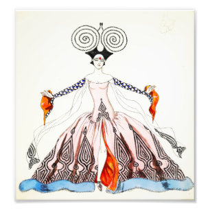 Georges Barbier Art Deco Mode Druck