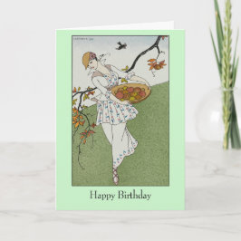 Georges Barbier French Fashion Illustration 1914 Karte