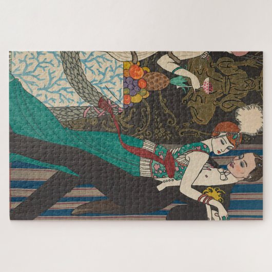 Georges Barbier La Danse Jigsaw Puzzle (Horizontal)