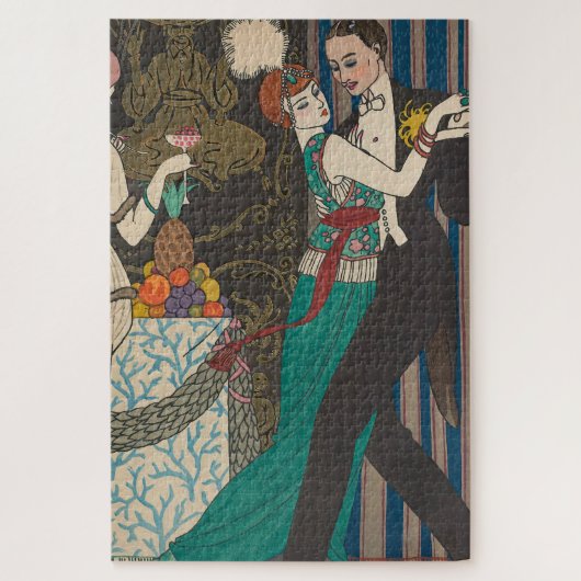 Georges Barbier La Danse Jigsaw Puzzle (Vertikal)