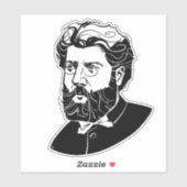 Georges Bizet Aufkleber (Blatt)