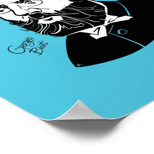 Georges Bizet Poster (Ecke)