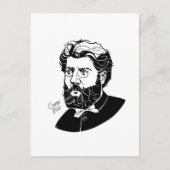 Georges Bizet Postkarte (Vorderseite)