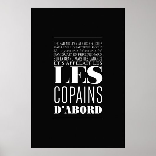 Georges Brassens Poster (Vorne)